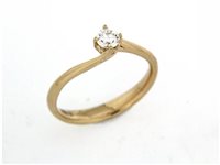Anello Recarlo Donna Anniversary in Oro giallo Diamante 0.325 Ct R01SO195/G031-14 - R01SO195/G031-14